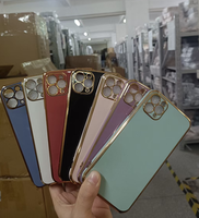 Coques de téléphone portable en TPU souple 6D avec électroplaqué pour Infinix Note 50 Pro 40 30i Smart 9 8 7 et Tecno Spark 30C Camon 40 Pro