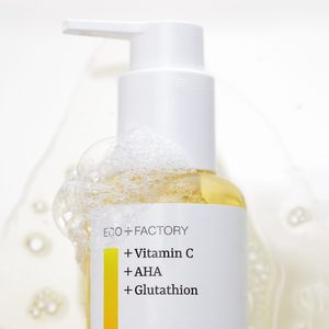 Ecofactory Corée Nettoyant 2-en-1 Huile et Mousse 20% Eau de Rose Bulgare Bio Collagène Haute Pureté Minimiseur de Pores - Product Image 4
