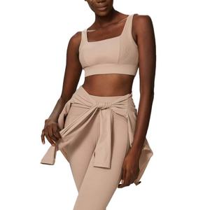 ชุดโยคะผู้หญิงแบบสั่งทำพิเศษ ไร้รอยต่อ ระบายอากาศได้ดี เหมาะสำหรับออกกำลังกายกลางแจ้ง เสื้อคอสูงแบบมีซิป ชุดโยคะสำหรับเล่นกีฬา - Product Image 6