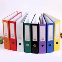 Carpeta Archivadora de Palanca Resistente, Tamaño A4, Otros Materiales, Colores y Diseños Personalizables, Uso de Oficina, Respaldo de 2/3 Pulgadas, Logotipo Personalizado, MOQ 500