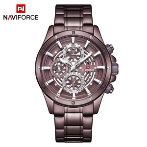 Montres à quartz sportives pour hommes Drioshipping, montres de luxe en acier inoxydable, montres décontractées pour hommes, montres à date - Product Image 1