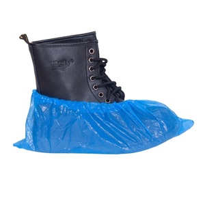 Bon marché, couvre-chaussures en plastique jetable PE CPE imperméable à l'eau, couvre-chaussures Cpe - Product Image 1