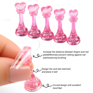Soporte Magnético <span class=keywords><strong>para</strong></span> Práctica de Arte de <span class=keywords><strong>Uñas</strong></span> con Puntas Acrílicas de Cristal y Diamantes de Imitación <span class=keywords><strong>para</strong></span> Entrenamiento de Manicura - Product Image 1