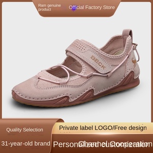 Zapatos Planos Gongyang para Mujer, Modelo 2026, Verano, Transpirables, Estilo Mary <span class=keywords><strong>Jane</strong></span>, Cierre de Velcro, Cómodos - Product Image 5