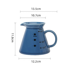 Modern Design Hand Brew Coffee Pot <b>Set</b> with for V60 Filter <b>Cup</b> Home Ceramic Sharing Pot-Direct Manufacturer Order - Product Image 4
