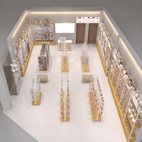 Présentoir Moderne Double Face pour Sous-vêtements, Montage Facile, Portant sur Pied, Idéal pour Lingerie et Boutiques de Vêtements