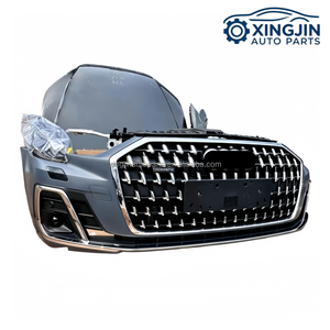 Componentes Delanteros Completos para Audi A8 D5 <span class=keywords><strong>2023</strong></span>-2025: Parrilla Delantera, Ventilador, Radiador, Faros, Capó, Guardabarros - Product Image 2