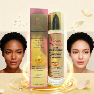 Sérum éclaircissant extrême 7 jours avec glutathion et alpha arbutine, éclaircit les imperfections et les taches, OEM - Product Image 2