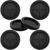 Etiquetage gratuit Oeillet ovale à œillets étanche Trou en caoutchouc de silicone Bouchon pare-feu Oeillets synthétiques pour la protection des câbles