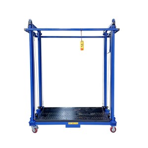 Andamio Eléctrico Estable para Elevación de Carga en Exteriores con Función de Desplazamiento para Ladrillos y Elevador - Product Image 2