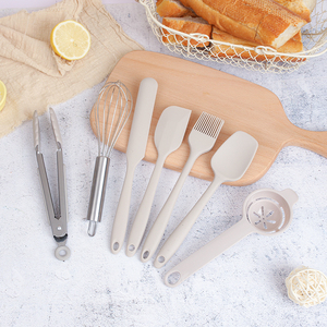 Mini Baking Utensils 7Pcs Kitchen Accessories Silicone Kitchen Utensil Set