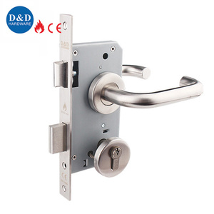 Door <strong>Lock</strong> CE EN 12209 Fire Rated High Security Door Hinge Stopper <strong>Mortise</strong> <strong>Lock</strong> <strong>Set</strong> for Metal Door - Product Image 2