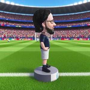 Figura Personalizada <span class=keywords><strong>de</strong></span> Jugador <span class=keywords><strong>de</strong></span> Fútbol en Resina, Decoración para Auto, Bobblehead 3D, Recuerdo <span class=keywords><strong>de</strong></span> <span class=keywords><strong>Juego</strong></span> y Regalo - Product Image 5