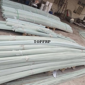 FRP Fibre Glass Pole Arch Greenhouse Fiberglass <b>Rod</b> - Product Image 3