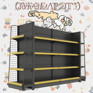 Étagère de supermarché légère en métal, présentoir pour épicerie, style léger - Product Image 2
