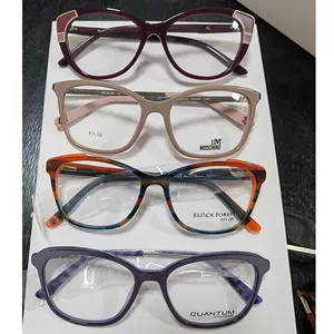 MIX stock random clearance Acetate optical glasses frame cheap price high quality Acetate eyewear optical glasses frame for men