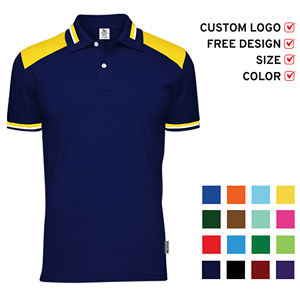 Camisa Polo de Corte Clásico, Mezcla de Algodón Suave, con Cuello, para Hombre y Mujer - Product Image 2