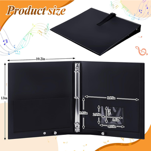 Support de partition réglable pour musique de chœur, pour les spectacles sur scène, la performance au piano, le chant de chœur - Product Image 3