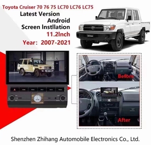 เครื่องเล่นดีวีดีระบบแอนดรอยด์10หน้าจอขนาดใหญ่<span class=keywords><strong>6</strong></span> + 128ก. สำหรับรถยนต์ Toyota FJ Cruiser เครื่องเล่นดีวีดีระบบนำทาง GPS - Product Image 4