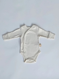지원 화이트 100% 유기농 면 기모노 세트 아기 선물 상자 신생아 선물 아기 옷 세트 - Product Image 6