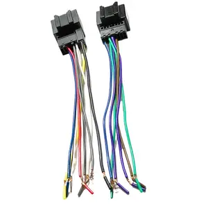 Manufacturer OEM Car Stereo Radio ISO Wiring Harness Connector Power Cable