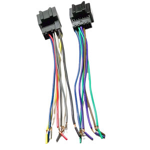 الصانع OEM راديو ستيريو بالسيارة ISO الأسلاك تسخير موصل الطاقة كابل - Product Image 1