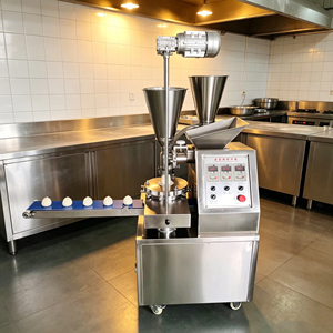 Máquina para hacer <span class=keywords><strong>Momo</strong></span> automática multifuncional ajustable de velocidad de dos cubos/máquina para hacer bollos de vapor/máquina baozi - Product Image 1