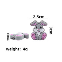Attache-sucette personnalisée pour bébé, nouvelle collection, conte de fées étoilé, multicolore, accessoires de bijoux, perles de dentition, forme de dessin animé, perles en silicone
