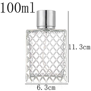 Wholesale 30ml Luxury Square Glass Perfume Bottle with Spray Cap Hot Stamping for Skin Care <b>Face</b> Cream Cosmetic Use Pump Sprayer - Product Image 5