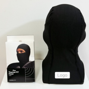 Pasamontañas de Invierno de Punto Negro de Alta Calidad con Logotipo Personalizado, <span class=keywords><strong>Capucha</strong></span> para Casco Deportivo para Ciclismo, Montañismo y Uso Diario - Product Image 3