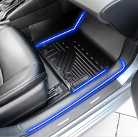 Tapis de sol de voiture hybride 5D LHD en TPE imperméable, durable, de qualité supérieure, conçu sur mesure pour toutes les saisons, pour Toyota Rav 4