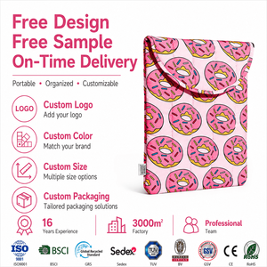 Donut Lover Laptop <strong>Sleeve</strong> Laptop Case Padded Protective Cover for <strong>iPad</strong> Stylish Printed Notebook <strong>Sleeve</strong> Manufacturer - Product Image 1
