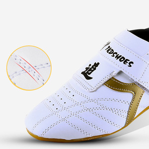 Chaussures unisexes TIANYIER pour Taekwondo et Wushu avec semelle extérieure multi-matériaux résistante à l'usure, respirante et antidérapante - Toutes saisons - Product Image 3