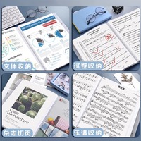Carpeta Transparente A4 para Documentos, Certificados, Exámenes, Almacenamiento de Papeles Escolares, Álbum de Arte Estudiantil, Colección de Pruebas de Embarazo en Colores Pastel
