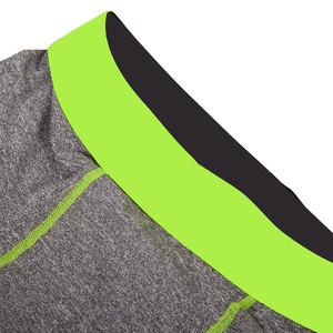 Custom Sporty Solid Compression Workout <b>Shorts</b> High <b>Elastic</b> Quick Dry Eco-Friendly Breathable 100% Polyester <b>Shorts</b> - Product Image 4