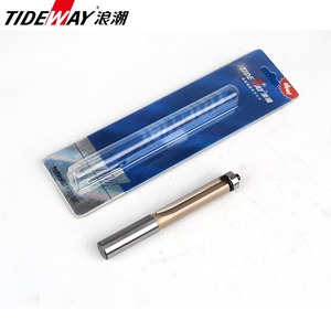 Tideway chuyên nghiệp hai lưỡi thẳng bit chế biến gỗ phay cắt Công cụ tùy chỉnh ODM hỗ trợ - Product Image 1