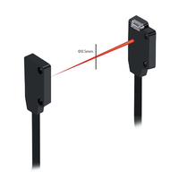 Sensores Fotoeléctricos Ópticos Infrarrojos Ultrafinos Mini, Tipo Reflex, 2m, NPN/PNP