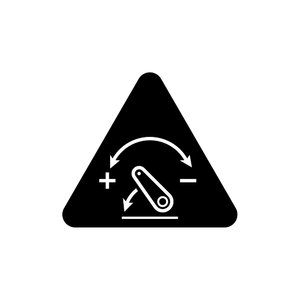 Étiquette de tracteur industriel R140493, pièce de rechange durable en acier inoxydable, composant adhésif pour machines agricoles Tradella - Product Image 3