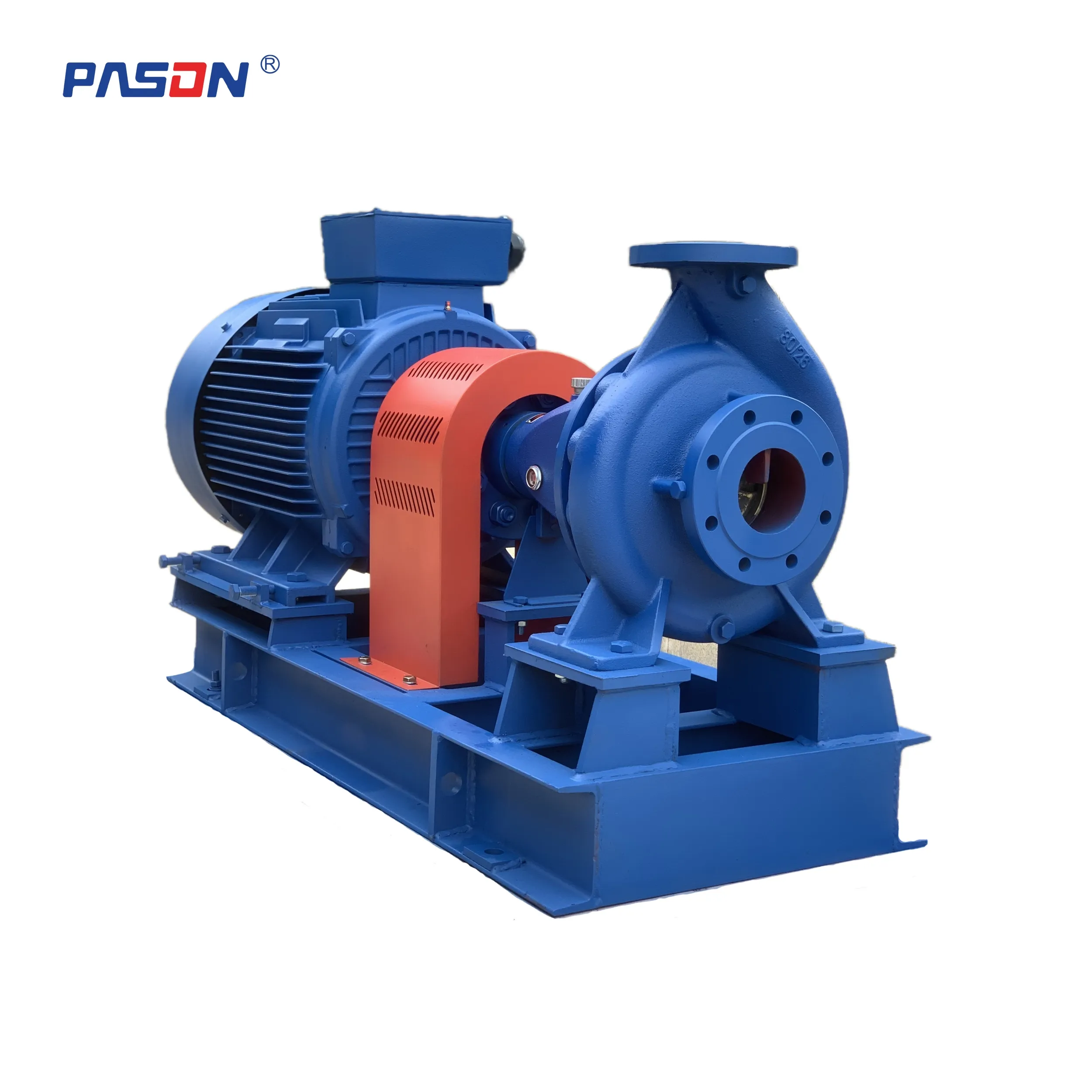 Yüksek kalite üretici fiyat endüstriyel yatay su pompası elektrik motoru ile 8 inç 10 inç santrifüj pompa