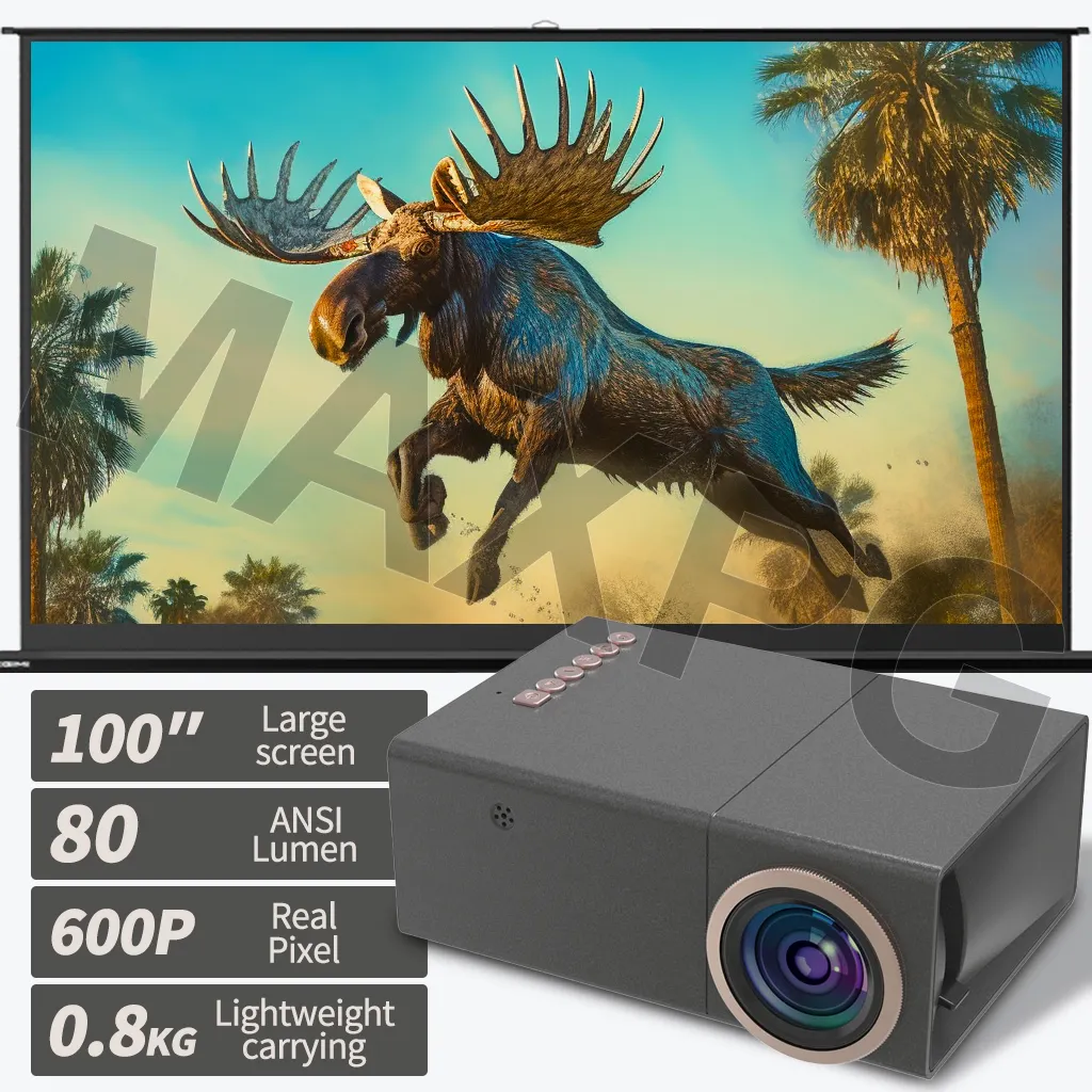 Proyector de Cine en Casa 4K de alta definición para uso doméstico