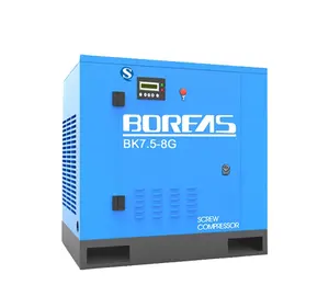 Kaishan bk90-8 90kw 220v petite machine industrielle de compresseur d'air à vis rotative en chine