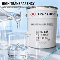 Résine époxy 128 du fabricant, haute transparence, faible viscosité, qualité industrielle, isolante, résistante à la chaleur