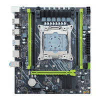 Motherboard X99 DDR4 PC LGA 2011-3 untuk PC Gaming Desktop, Chipset X99, Mainboard P4
