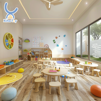 XIHA Maternelle Garderie Salle De Classe Garderie Table Et Chaise Ensembles Préscolaire Cubbies Moderne Préscolaire Meubles Solutions Pour Enfants
