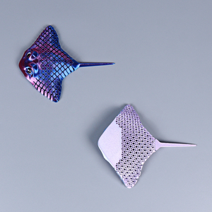 Jouets en forme de raie manta colorés imprimés en 3D Vashine, raies diaboliques flexibles en cristal pour enfants, figurines d'action, jouets de collection en 3D, stock américain - Product Image 6