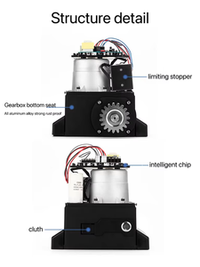 Wi-Fi <span class=keywords><strong>Bluetooth</strong></span> Cổng Lớn Không Thấm Nước AC Powered Chống Trộm Cổng AC 1200Kg Động Cơ Cửa Trượt Động Cơ Tự Động Cổng Mở - Product Image 4