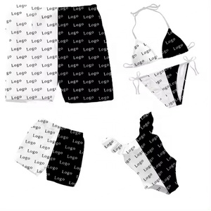 ชุดกีฬาแบบกำหนดเอง ปักโลโก้ส่วนตัว ชุดบิกินี่ ชุดว่ายน้ำผู้หญิง - Product Image 3