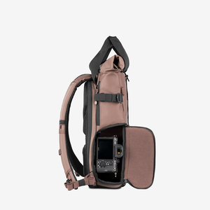 Sac à dos professionnel pour appareil photo 15L, design à enroulement, avec compartiment pour ordinateur portable, accès latéral pour les photographes et les voyageurs - Product Image 3