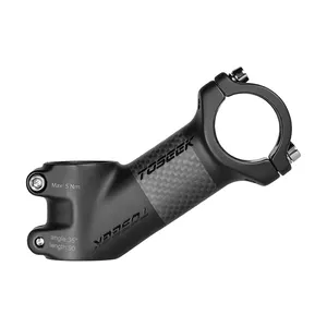 TOSEEK ZF-ONE 28,6mm 31,8mm 25/35 Grad Schwarz Matt 60/70/80/90/100mm Carbon Aluminium Vorbau Für Fahrrad Mtb Fahrrads chaft