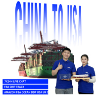 Transitaire maritime e-commerce Chine vers États-Unis, Royaume-Uni, Allemagne, France, Australie LCL FCL DDP Fret maritime porte-à-porte FBA 3PL Palette